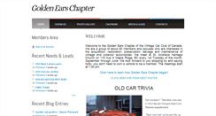 Desktop Screenshot of goldenearsvccc.com